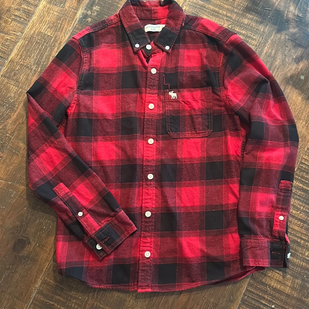 Abercrombie &Fitch Boys Flannel Size 13/14